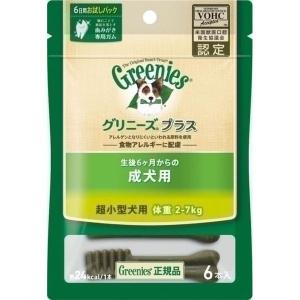 マースジャパンリミテッド グリニーズP成犬超小型2-7kg 6P｜recommendo