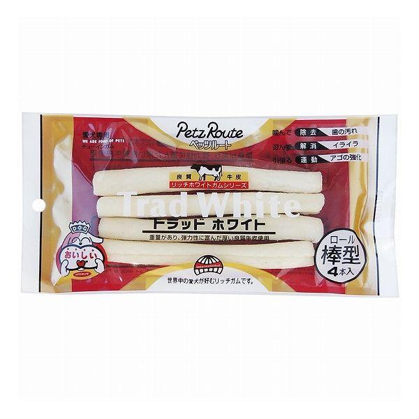 6個セット ペッツルート トラッドホワイトガム 棒型 4本 x6