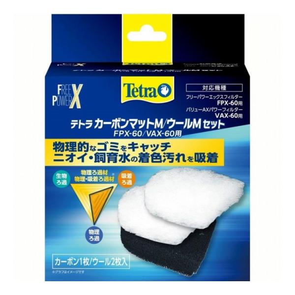 テトラ カーボンマットM/ウールMセット FPX/VAX60用