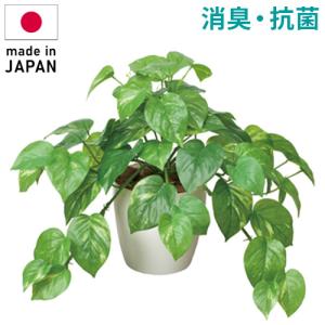 フレッシュポトスM 造花 ギフト 贈り物 開店祝い プレゼント フェイクグリーン おしゃれ シンプル モダン リビング 新生活 一人暮らし 代引不可