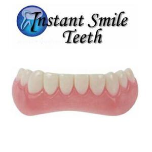 インスタントスマイル 下歯用 男女兼用 歯 差し歯 簡単 自然 義歯 キレイ 代引不可