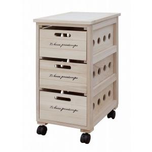 キッチン便利ストッカー3段 キッチンワゴン キッチンストッカー3段