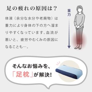 おつかれ足枕 パイプ 洗える 高さ調節 足用 ...の詳細画像3