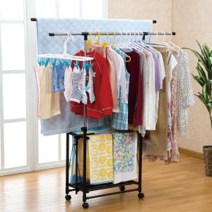 ワンタッチ ハンガーラック 2 【送料無料 SALE】 セール 軽い