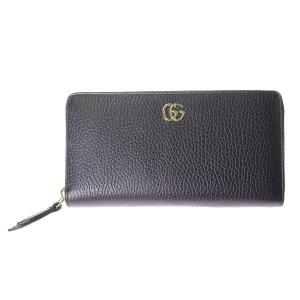 グッチ GUCCI 長財布 レディース 456117-CAO0G-1000 ブラック 送料無料｜recommendo