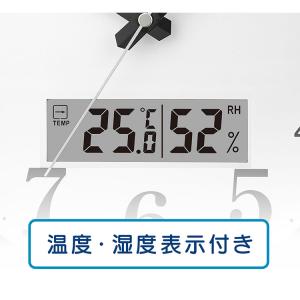 MAG 掛け時計 壁掛け時計 アナログ 温度計...の詳細画像2