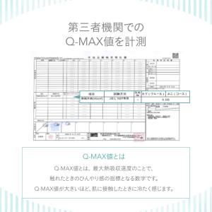 瞬間避暑地 強冷感 リバーシブル敷きパッド ダ...の詳細画像4