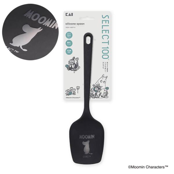 貝印 セレクト 100 × ムーミン シリコーンスプーン シリコン スプーン 000DH3209 か...