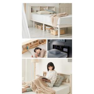 マットレス付き ベッド すのこベッド シングル...の詳細画像1