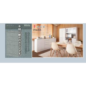 Face カウンター下 収納 チェスト 幅45...の詳細画像3