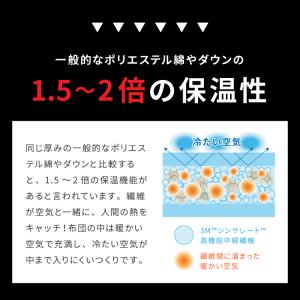 シンサレート使用 あったか極厚7層ラグマット ...の詳細画像5
