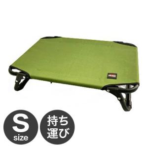 ペットアイ ペット用コット S カーキ ベッド 犬用 猫用 キャンプ アウトドア レジャー 持ち運び...