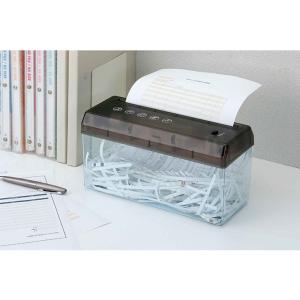 シュレッダー 電動 USBケーブル付 コンパク...の詳細画像2
