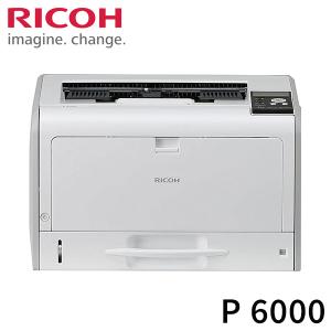 リコー RICOH A3 モノクロプリンター RICOH P 6000 レーザープリンタ オフィス 会社 プリント 印刷 プリンター 家電 シンプル｜recommendo