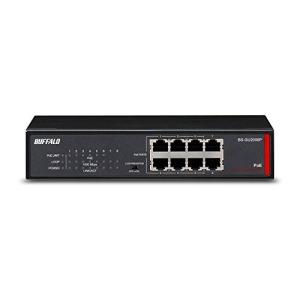 バッファロー レイヤー2 Giga PoE アンマネージスイッチ 8ポート BS-GU2008P (ＨＵＢ)｜recommendo