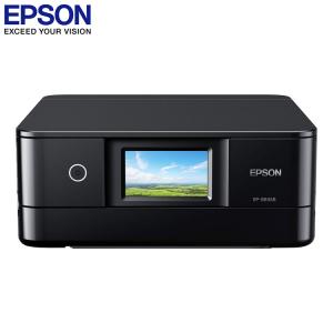 EPSON カラリオ A4 カラーインクジェット複合機 EP-884AB ブラック Colorio 6色 無線LAN Wi-FiDirect 両面印刷 スキャナー機能 代引不可｜recommendo