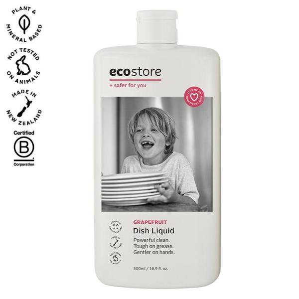 単品6個セット ecostore ディッシュウォッシュ リキッド グレープフルーツ 500mL エコ...