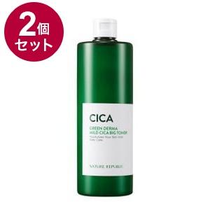 単品2個セット GREEN DERMA グリーンダーマ CICAビッグトナー 500ml