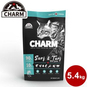 CHARM チャーム サーフ&ターフキャット 5.4kg 猫用 ねこ用 キャットフード ペットフード｜recommendo