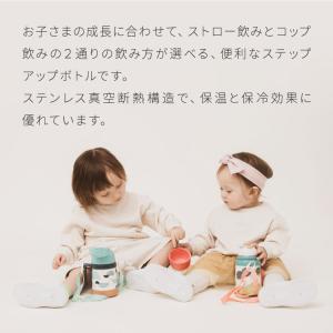 ピーコック 水筒 保冷 キッズ ストロー 40...の詳細画像1