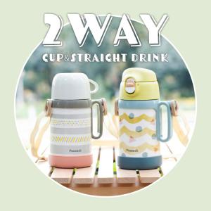ピーコック 水筒 キッズ 直飲み コップ 2w...の詳細画像3