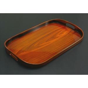 橋本達之助工芸 長手盆 チークトレー 42cm ...の商品画像