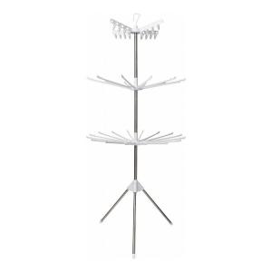 積水樹脂 セキスイ ステンクラーものほしスタンド コスモス 3段 ホワイト SC-3W 洗濯物干し 物干しスタンド タオル干し パラソル ピンチハンガー 代引不可