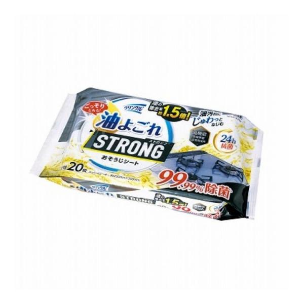 10個セット Life-do.Plus 油よごれストロングおそうじシート抗菌20枚 ごっそりとれる ...