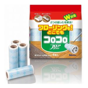 ニトムズ コロコロ スペアテープ フロアクリン 4巻入 C4354 取替用 スペア 替え 掃除 フローリング クッションフロア 代引不可