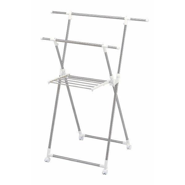 天馬 ポーリッシュ 伸縮式室内物干しX型コンパクト PS-23 室内用 代引不可