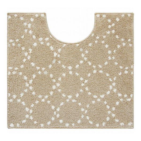 オカトー ナチュラル トイレマット 55×60cm ドットベージュ トイレ マット トイレタリー す...