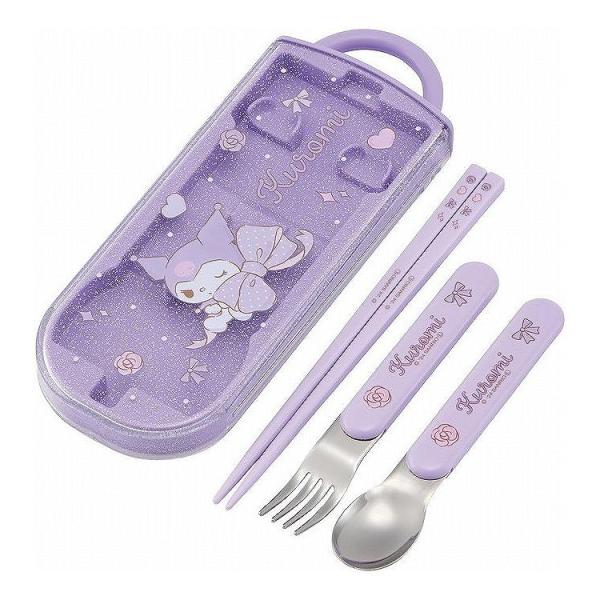 スケーター 抗菌 食洗機対応 スライド式トリオセット クロミ TACC2AGハシ スプーン フォーク...