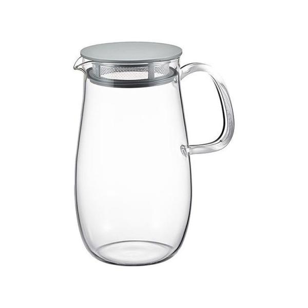 HARIO レンジでかんたん麦茶ポット むぎちゃん 1000ml ダークグレー XMP-1000-D...