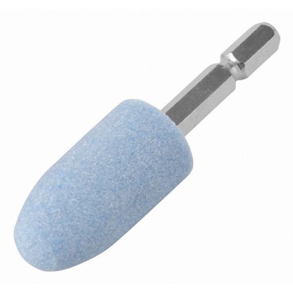 アークランドサカモト 六角軸付砲弾型砥石 19×38mm ステン用 TS-2