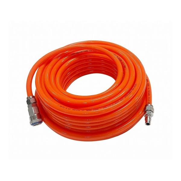 WIZ'A アークランズ エア-ホ-ス ワンタッチカプラ付き 内径8.0mm 外径12mm 20m ...