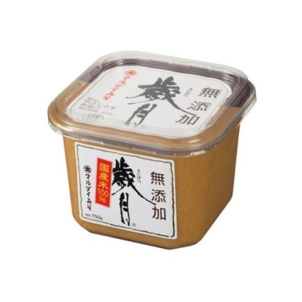 6個セット マルダイ 無添加 歳月 カップ 750g x6 まとめ売り セット販売 お徳用 おまとめ...