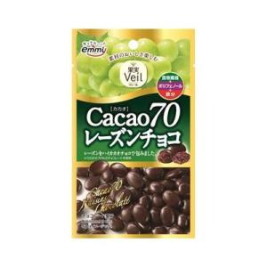 12個セット 正栄デリシィ 果実Veilカカオ70レーズンチョコ 35g x12 代引不可