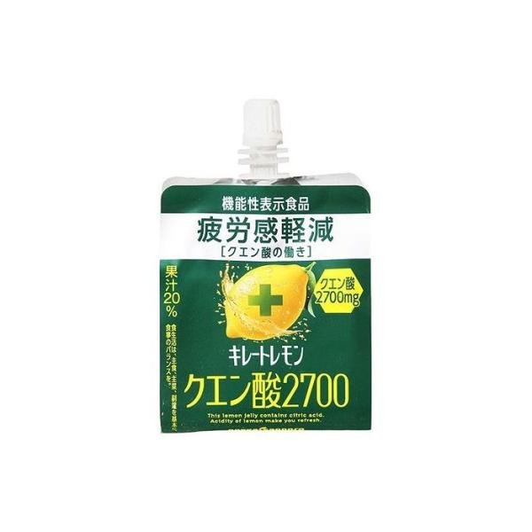 6個セット ポッカサッポロ キレートレモン クエン酸2700ゼリー 165g x6 まとめ売り セッ...