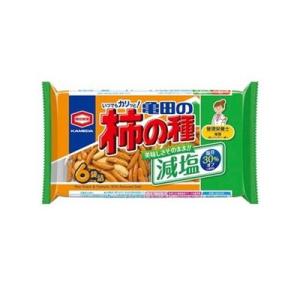 12個セット 亀田製菓 減塩 亀田の柿の種 164g x12 代引不可