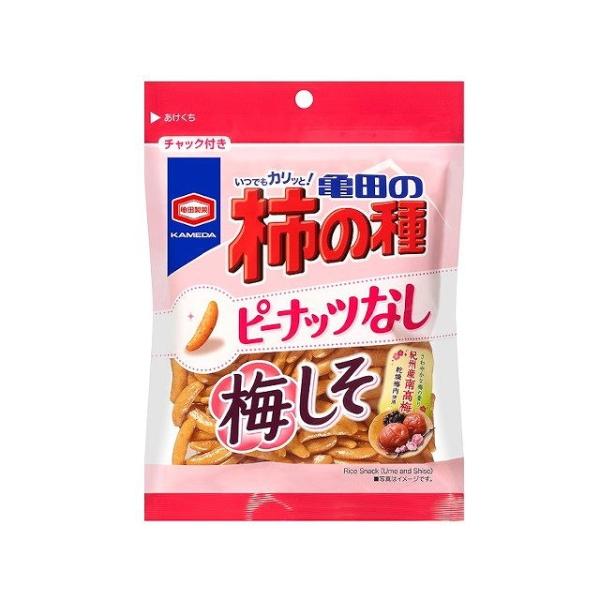 単品12個セット 亀田製菓 亀田の柿の種 ピーナッツなし梅しそ 91gx12 まとめ買い まとめ売り...