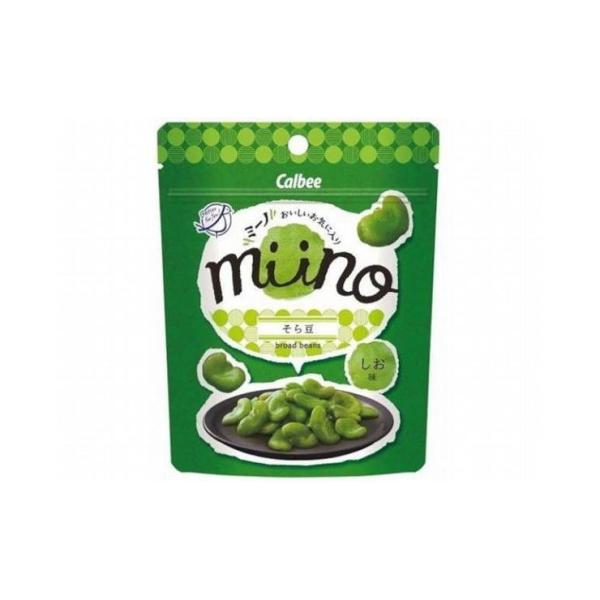 まとめ買い カルビー miino そら豆しお味 28g x12個セット 食品 セット セット販売 ま...