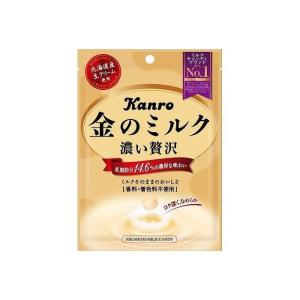 カンロ 濃い贅沢 金のミルクキャンディ 80g×6個 : くすりのレデイ