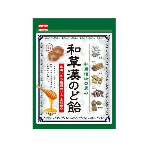単品10個セット 加藤製菓 和草漢のど飴 54gx10 まとめ買い まとめ売り お徳用 大容量 セッ...