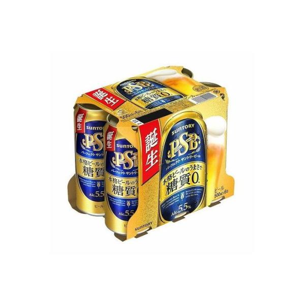 4個セット サントリー パーフェクトサントリービール 6缶 500mlx6 x4 まとめ売り セット...