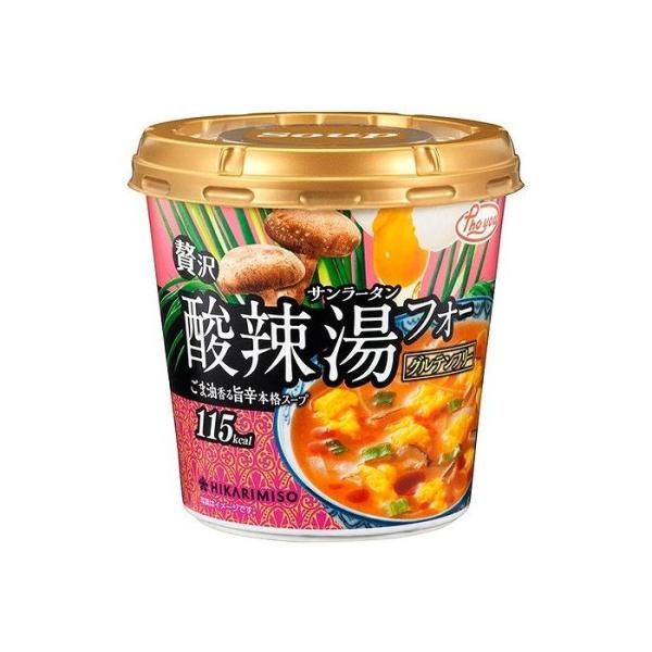 6個セット ひかり味噌 Phoyou贅沢酸辣湯フォー カップ 1食 x6 まとめ売り セット販売 お...