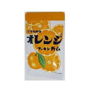 丸川製菓 チャック袋 オレンジ フーセンガム 10個セット