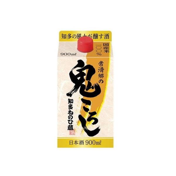 6個セット 清酒 知多ねのひ蔵常滑郷の鬼ころしパック 900ML x6 まとめ買い まとめ売り お徳...