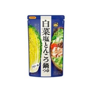 10個セット 日本食研 白菜塩とんこつ鍋つゆ 750g x10 代引不可｜recommendo