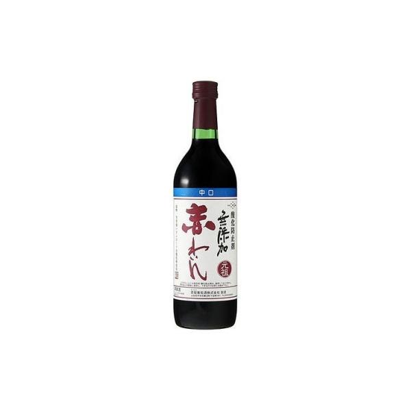 蒼龍葡萄酒 株 蒼龍 無添加 中口 赤わいん スクリュー 720ml x1 代引不可