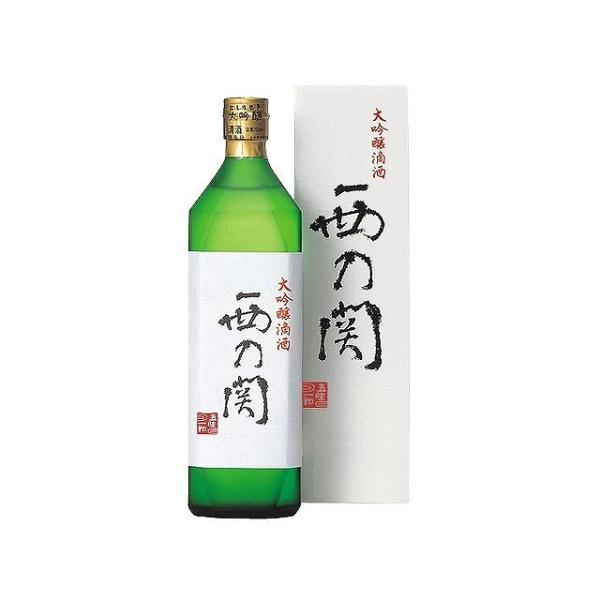 萱島酒造 西の関 大吟醸 滴酒 720ml 日本酒 清酒 酒 Sake 大分 代引不可
